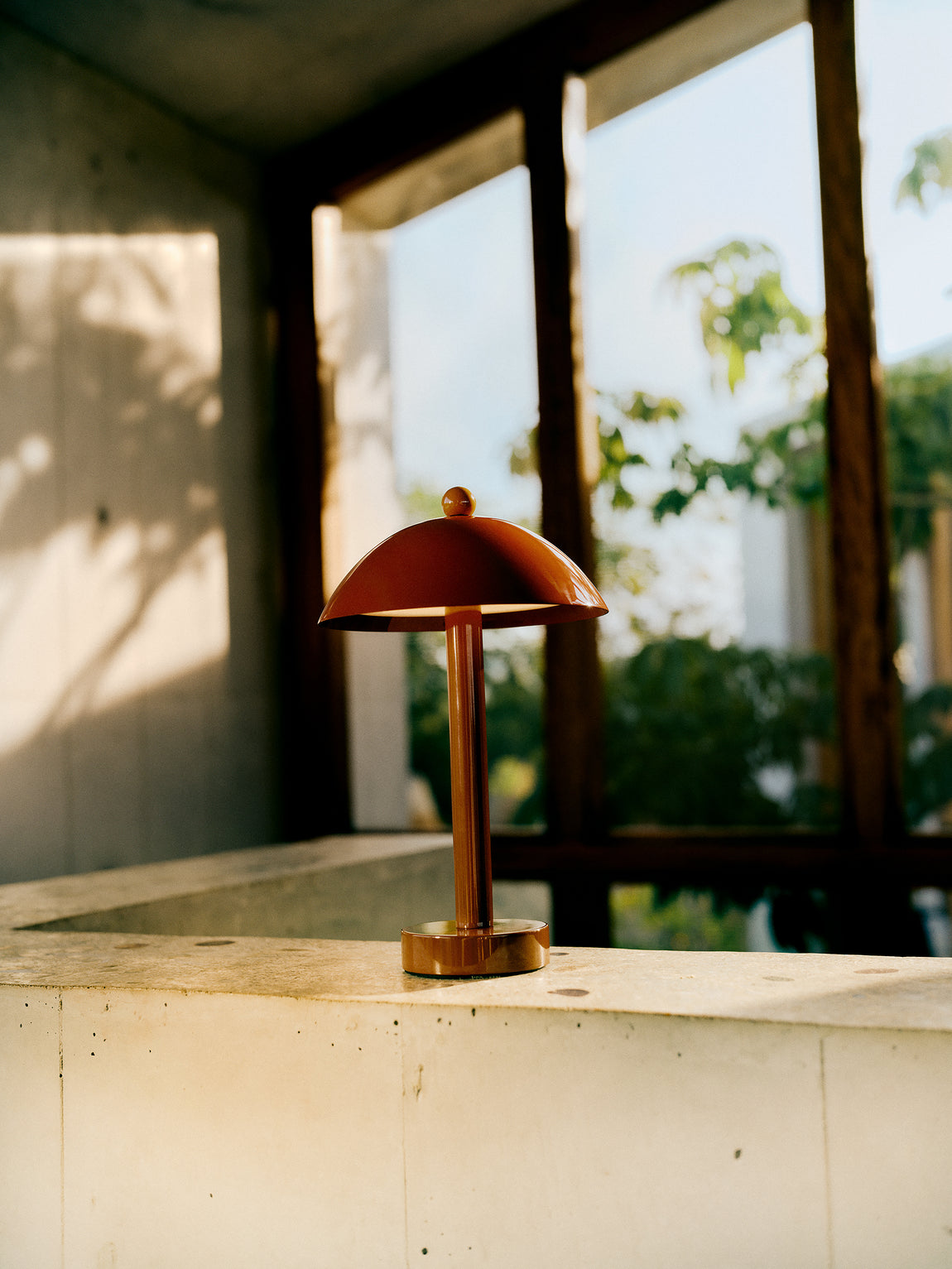 Dune Table Lamp // Earth // Photo by Heather Sten